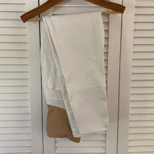 Levi’s maternity skinny white jean size L